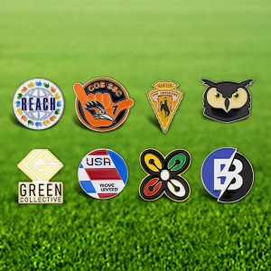 Custom Die Struck Golf Ball Marker (1")