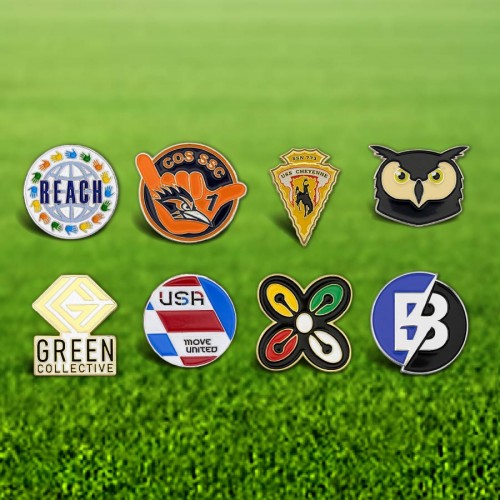 Custom Die Struck Golf Ball Marker (1")