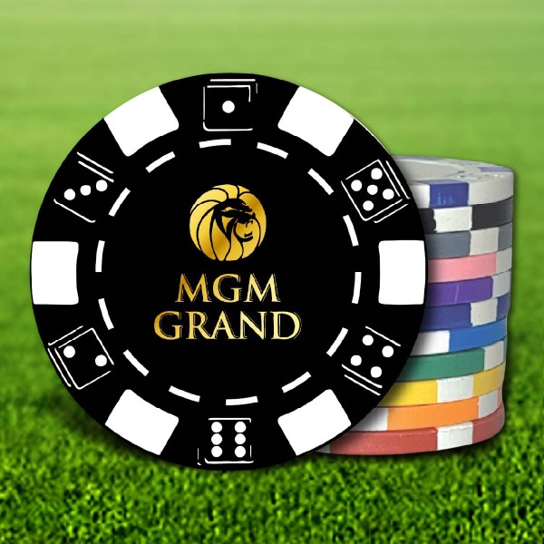 Golf Chip Sticker Custom Poker Chip Golf Ball Markers | Your Logo in Full Color