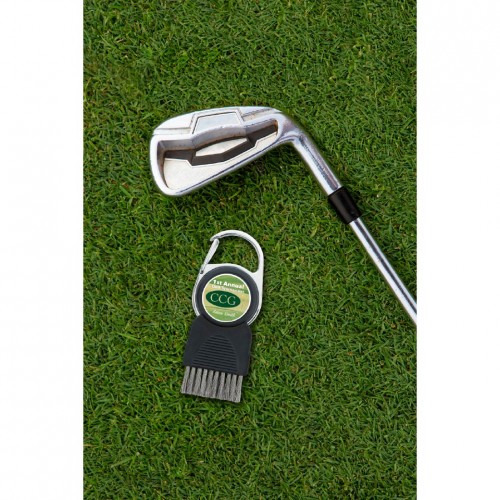 Golf Club Brush with Ball Marker - G