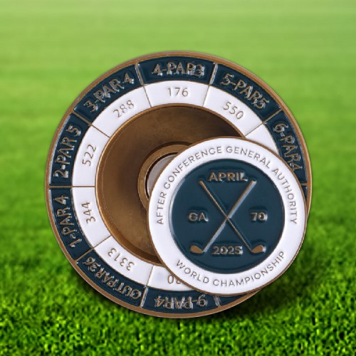 Magnetic Golf Ball Marker Coin