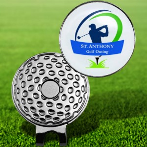 Golf Hat Clip Custom Ball Marker. As Low As $2.50/unit Golf Hat Clip Custom Ball Marker. As Low As $2.50/unit