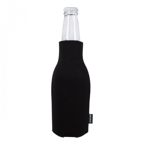 Koozie® Zip-Up Bottle Cooler with Opener