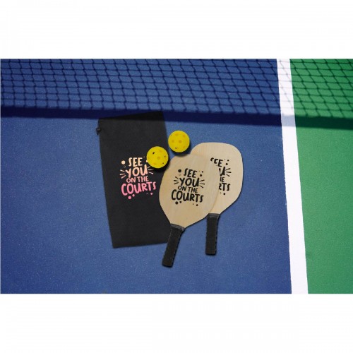 Fun On The Go Games Pickleball Set - One Color Imprint on Bag