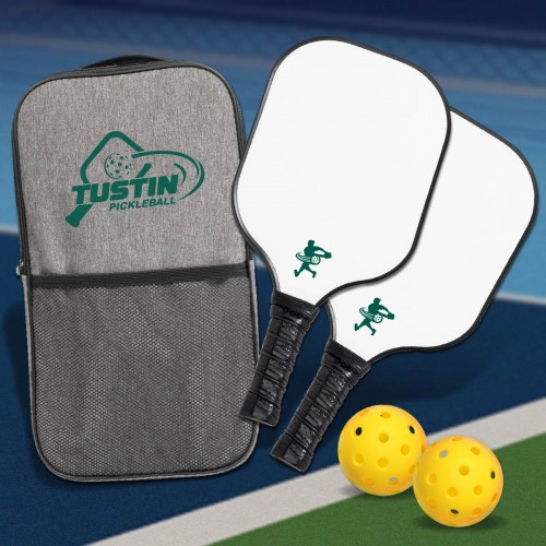 Serve Pro Pickleball Set - One Color Imprint on Paddles and Bag