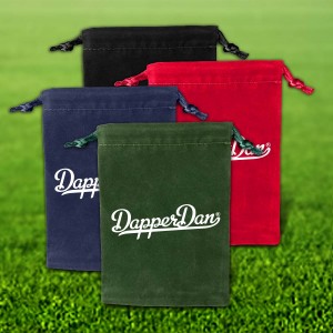 Custom Velveteen Pouch with Imprint