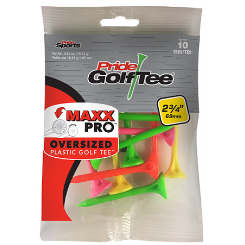 Oversized Performance Golf Tees - 10 Pack 