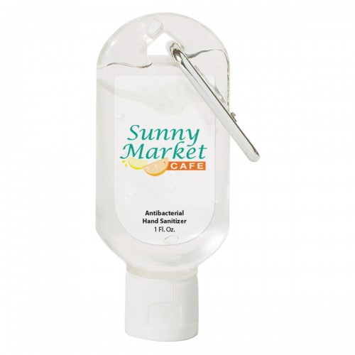1oz Hand Sanitizer with Carabiner