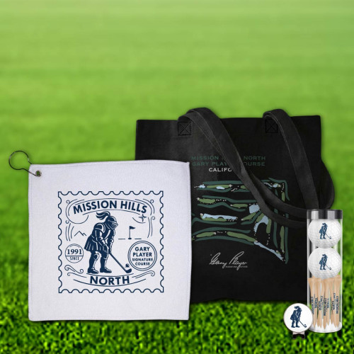 Custom Golf Swag Bag with Hat Clip & Towel