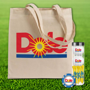 Custom Golf Swag Bag with Poker Chip with Removable Ball Marker