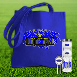 Custom Golf Swag Bag with Silver Luxury Divot