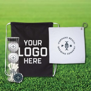 Custom Golf Swag Bag w/ Drawstring Bag