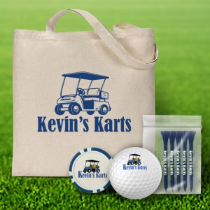 Custom Golf Swag Bag - Tournament Starter Kit  Custom Golf Swag Bag - Tournament Starter Kit