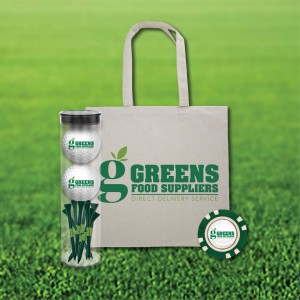 Custom Golf Swag Bag with Poker Chip w/ Removable Ball Marker