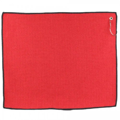 15" x 18" RPET Waffle Golf Towel