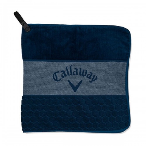 Callaway Tour Fold Towel (18" x 18") - Embroidered