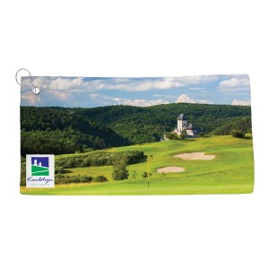 Dye Sublimated Golf Towel (12" x 24") - Customized