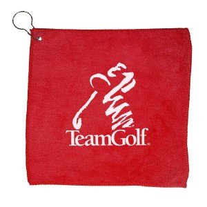 Custom Logo Golf Towel - One Color Imprint