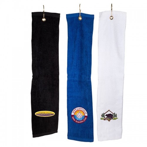 Tri-Fold Golf Towel With Your Logo