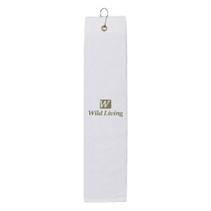 Tri-Fold Golf Towel - Customized Tri-Fold Golf Towel - Customized