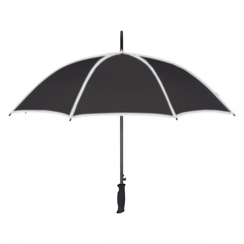 46" Arc Reflective Custom Umbrella - 1 Color Imprint - HP