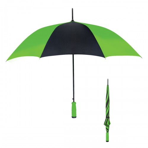 46" Striped Arc Custom Umbrella - Full Color - HP