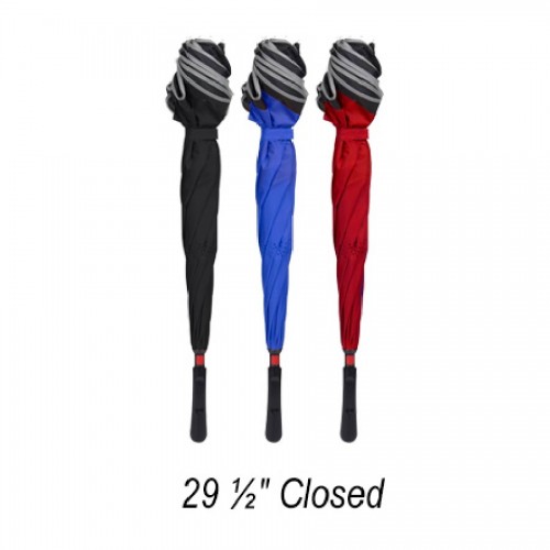 48" Arc Reflective Edge Inversion Umbrella