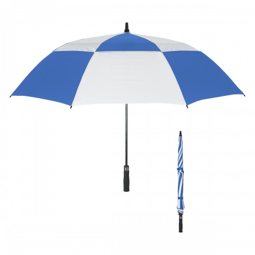 58" Arc Windproof Vented Custom Umbrella - Full Color - HP