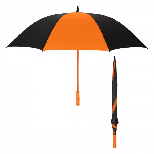 60" Arc Splash of Color Golf Custom Umbrella - 1 Color Imprint - HP
