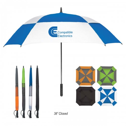 60" Arc Square Custom Umbrella - HP