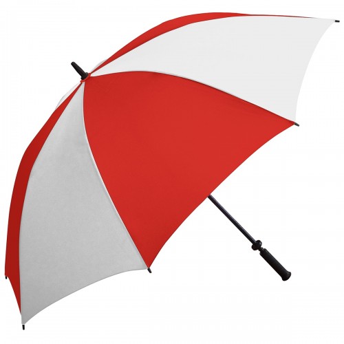 62" Arc Haas-Jordan™ Pro-Line Custom Umbrella - 1 Color Imprint - HP