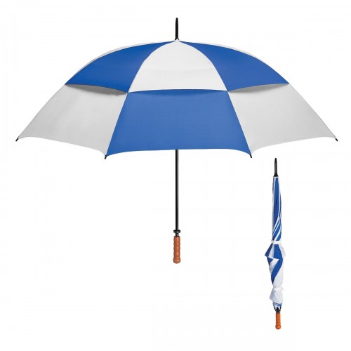 68" Arc Windproof Vented Custom Umbrella - Full Color - HP