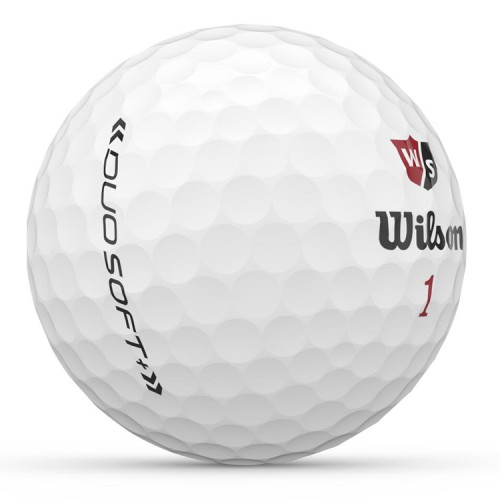 Wilson Duo Soft Custom Logo Golf Balls / Dozen