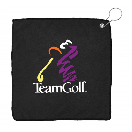 Custom Logo Golf Towels - One Color Imprint