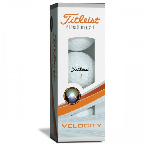 TItleist Velocity Custom Logo Golf Balls / Dozen